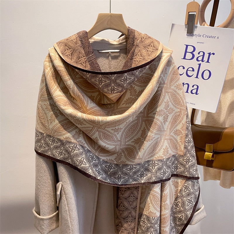 Women Cashmere High-Quality Pashmina Blanket