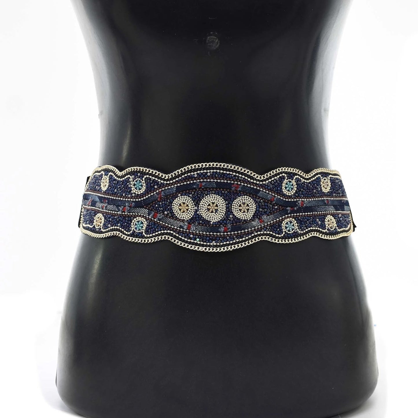Handmade Flower Resin Beads Waistband