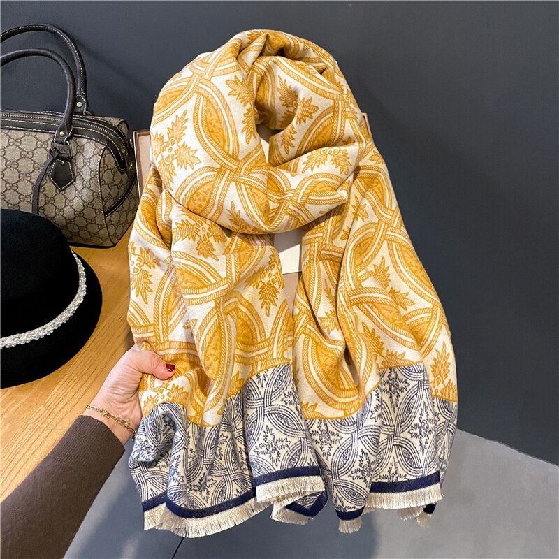 Women Cashmere High-Quality Pashmina Blanket