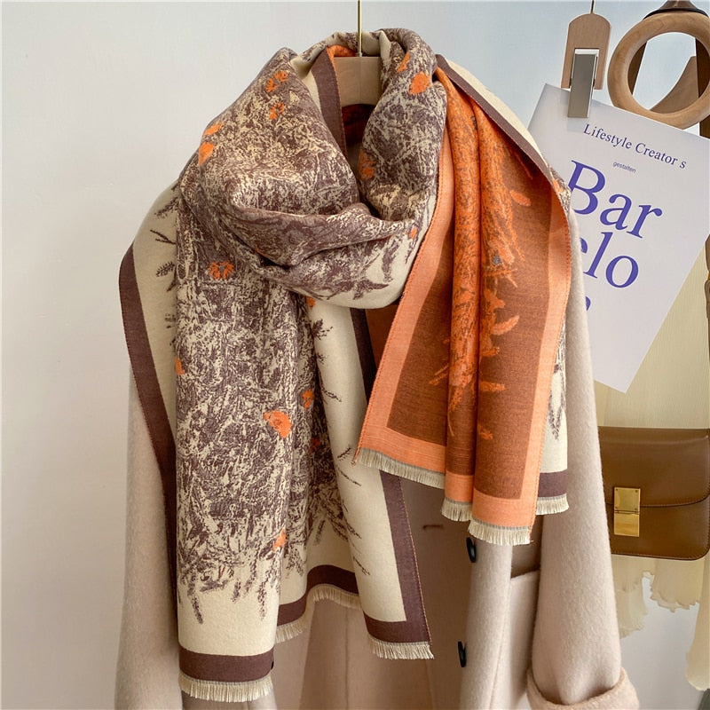 Women Cashmere High-Quality Pashmina Blanket