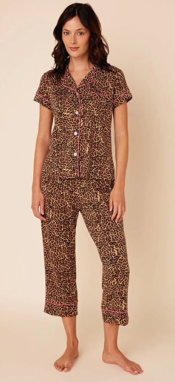 Cat's PJs Pima Knit Capri Set