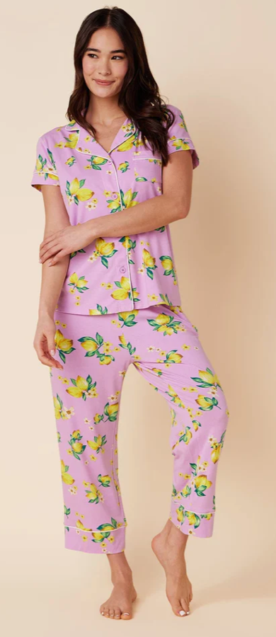 Cat's PJs Pima Knit Capri Set