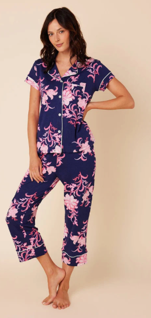 Cat's PJs Pima Knit Capri Set