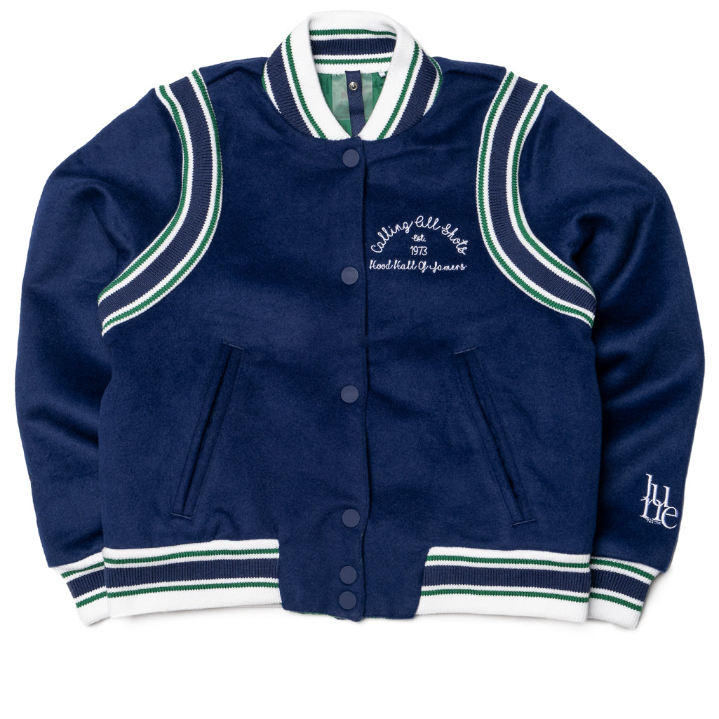 Women's Puma x June Ambrose Victory Varsity Jacket - Patriot Blue