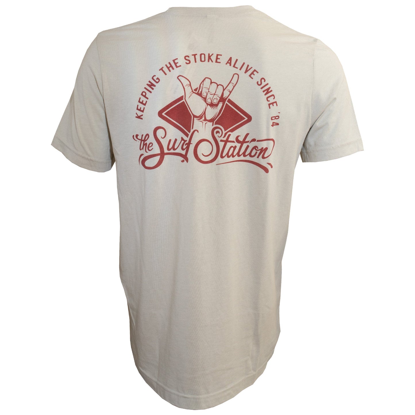Surf Station x Ryan Leonardy Stoked Men's S/S T-Shirt