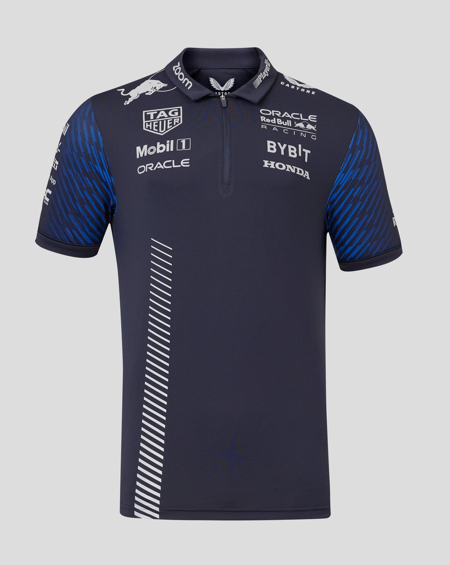 Red Bull Racing F1 2023 Special Edition Las Vegas GP Team Polo Shirt - Navy