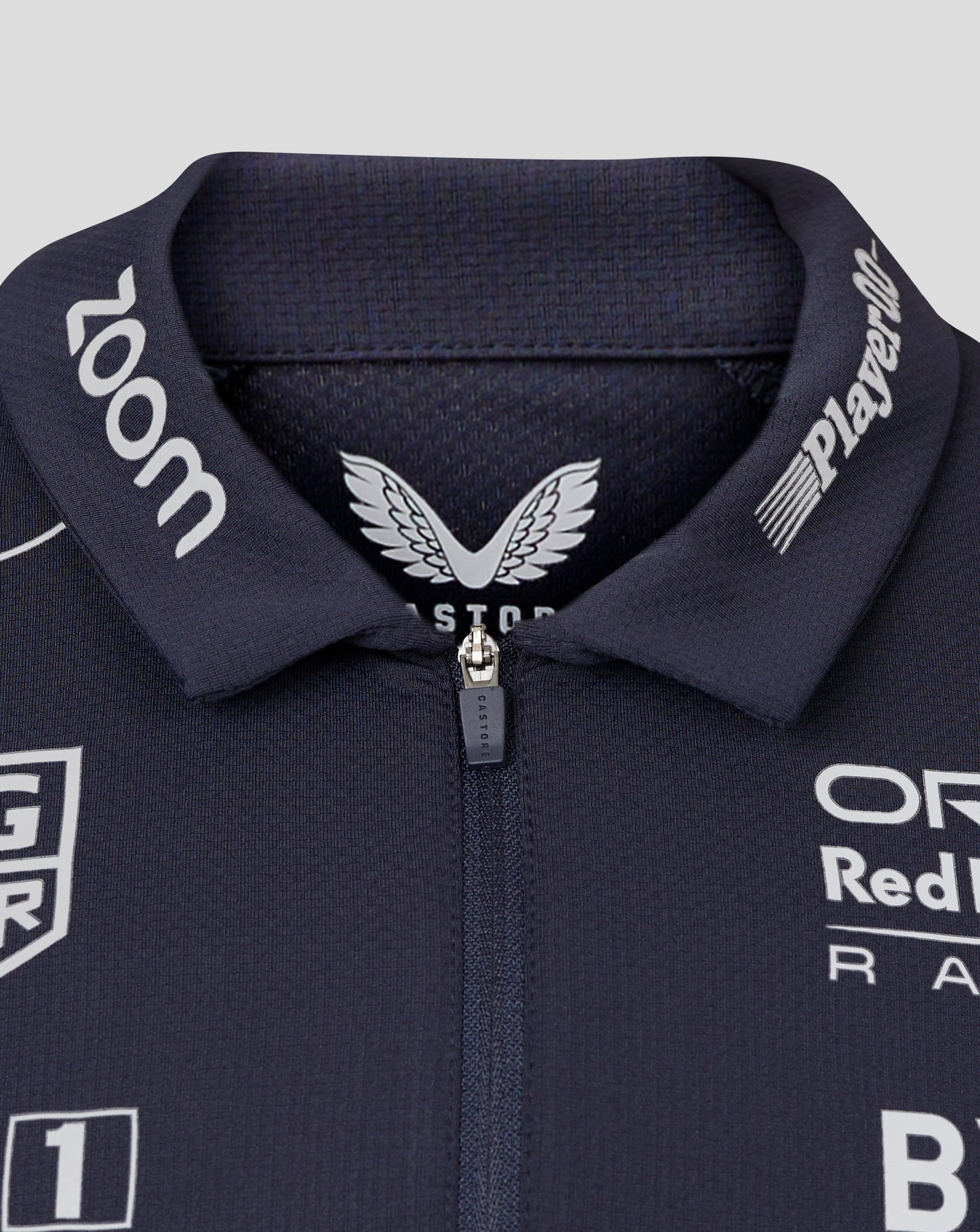 Red Bull Racing F1 2023 Special Edition Las Vegas GP Team Polo Shirt - Navy
