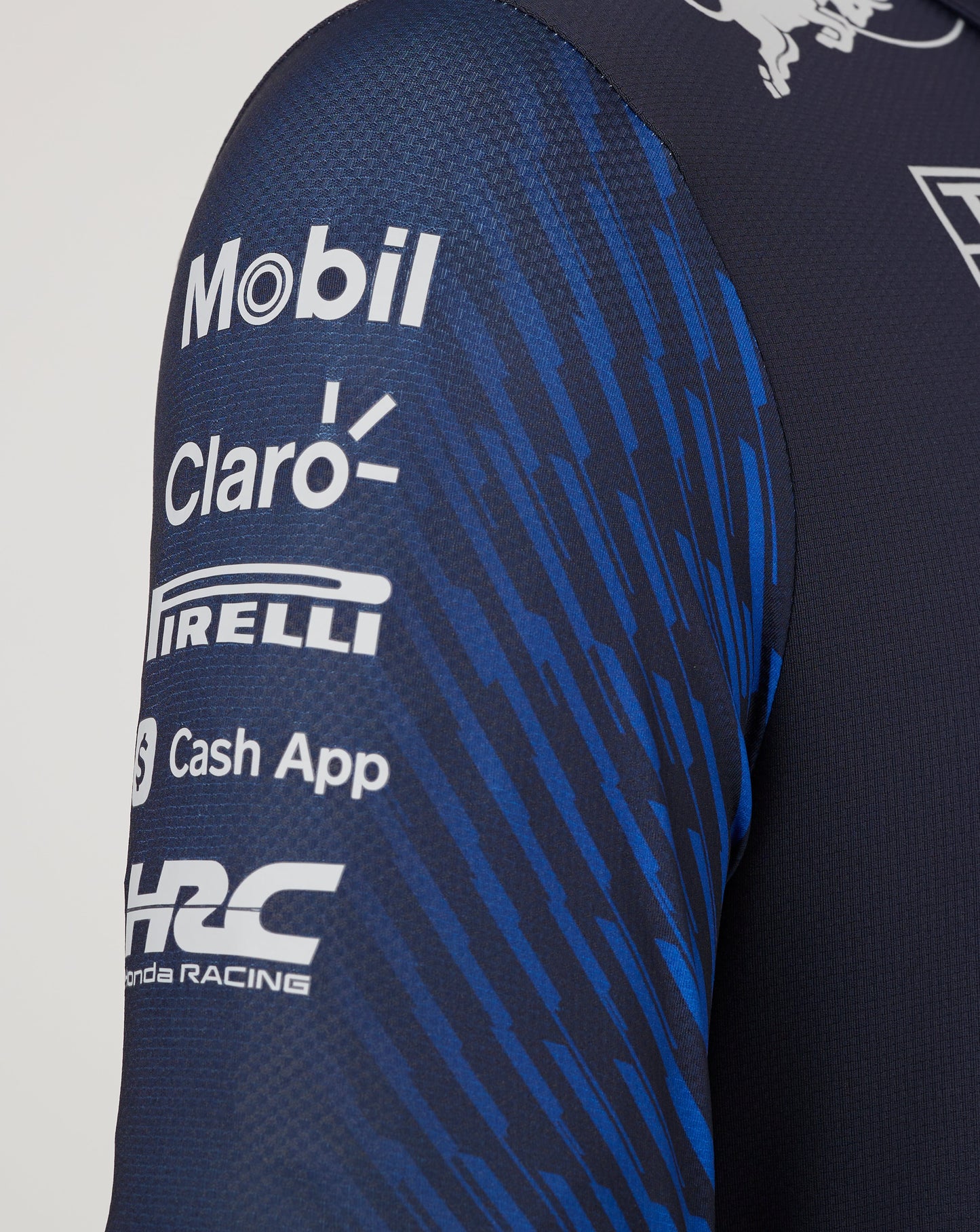 Red Bull Racing F1 2023 Special Edition Las Vegas GP Team Polo Shirt - Navy