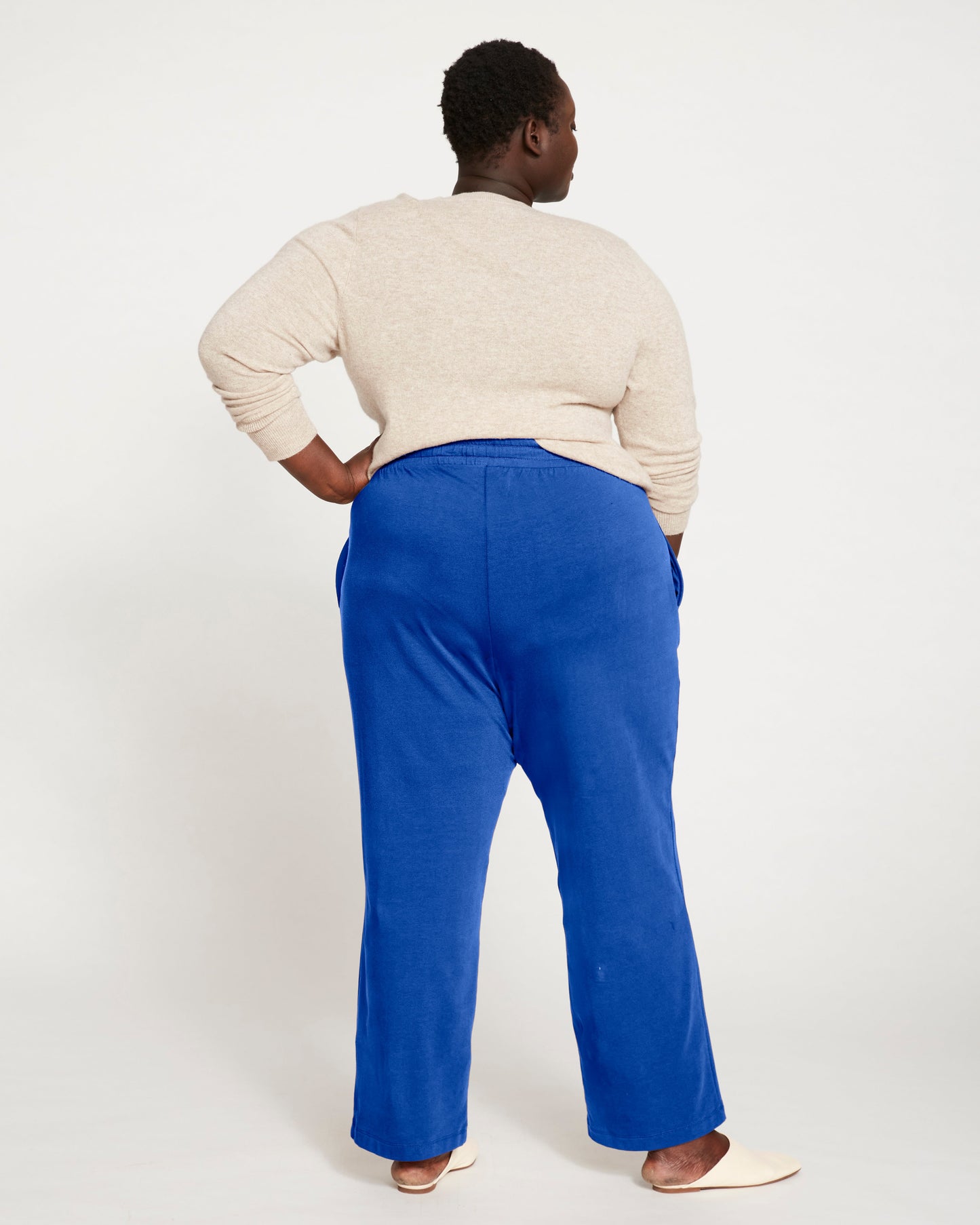 Classic Light Terry Sweatpants - Lapis