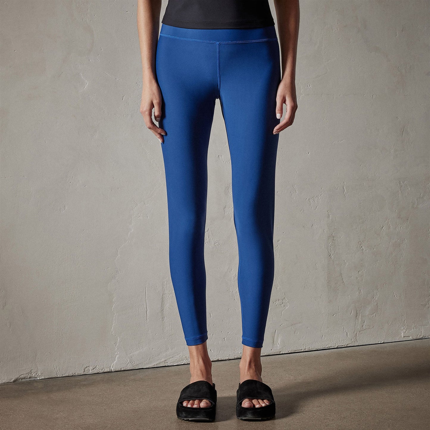High Rise Yoga Legging - Campus Blue