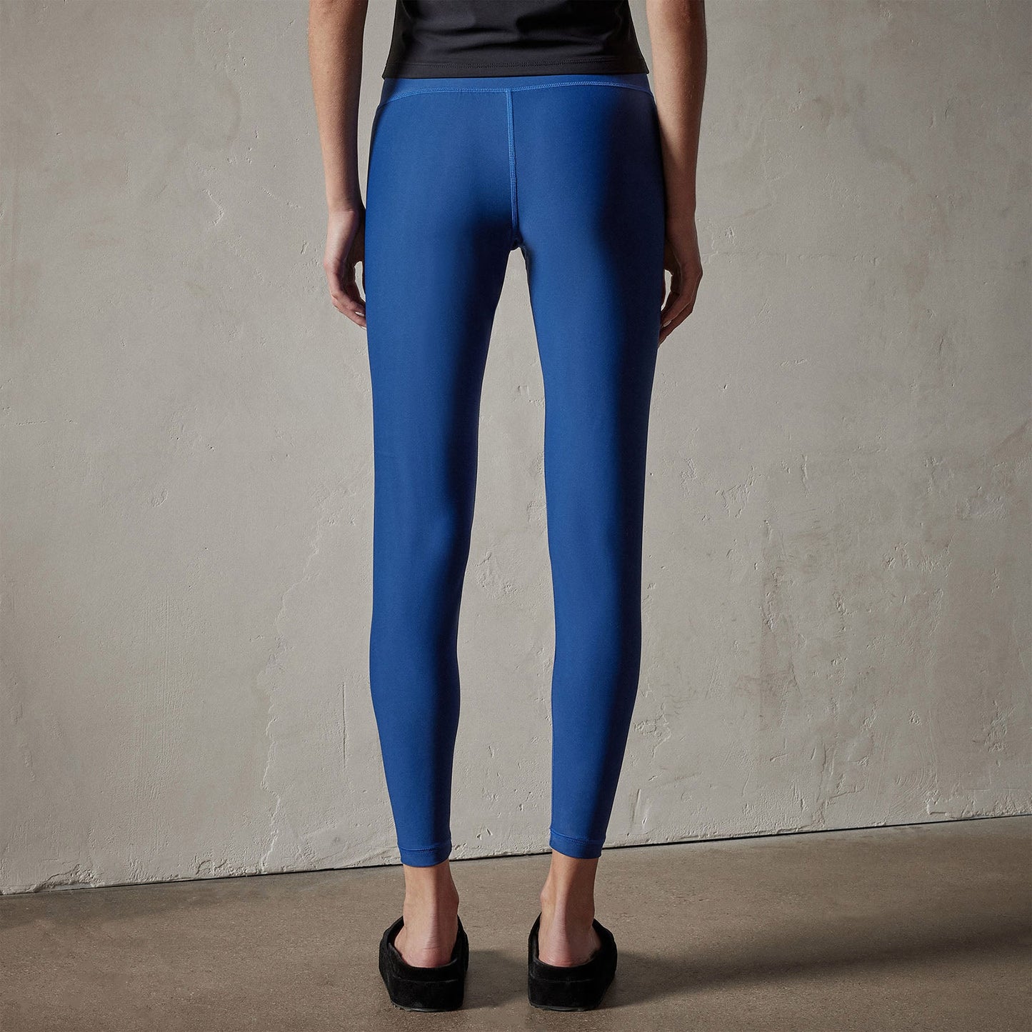 High Rise Yoga Legging - Campus Blue