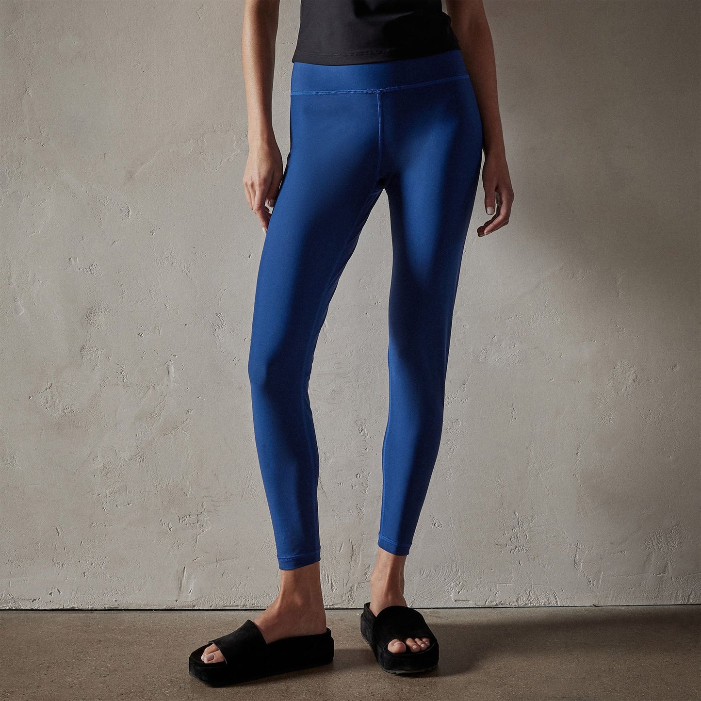 High Rise Yoga Legging - Campus Blue