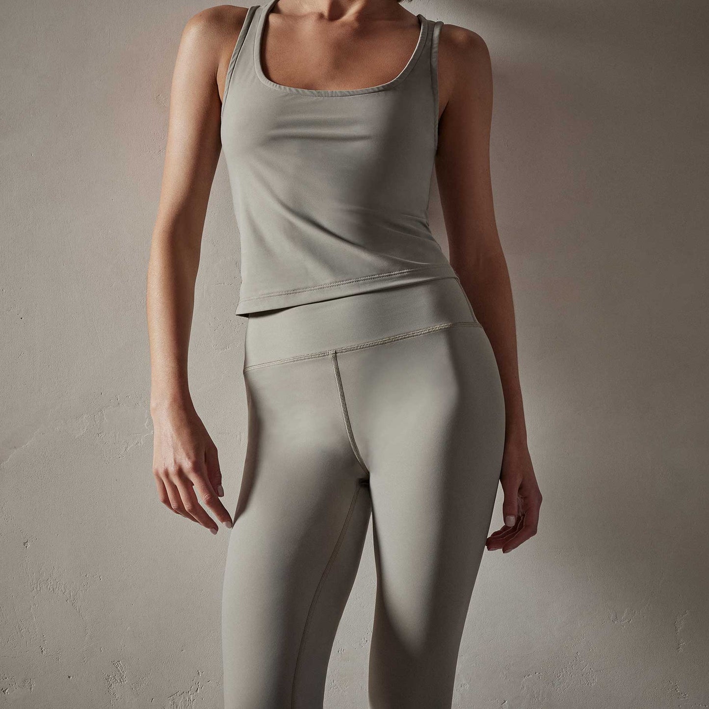 High Rise Yoga Legging - Olympic Grey