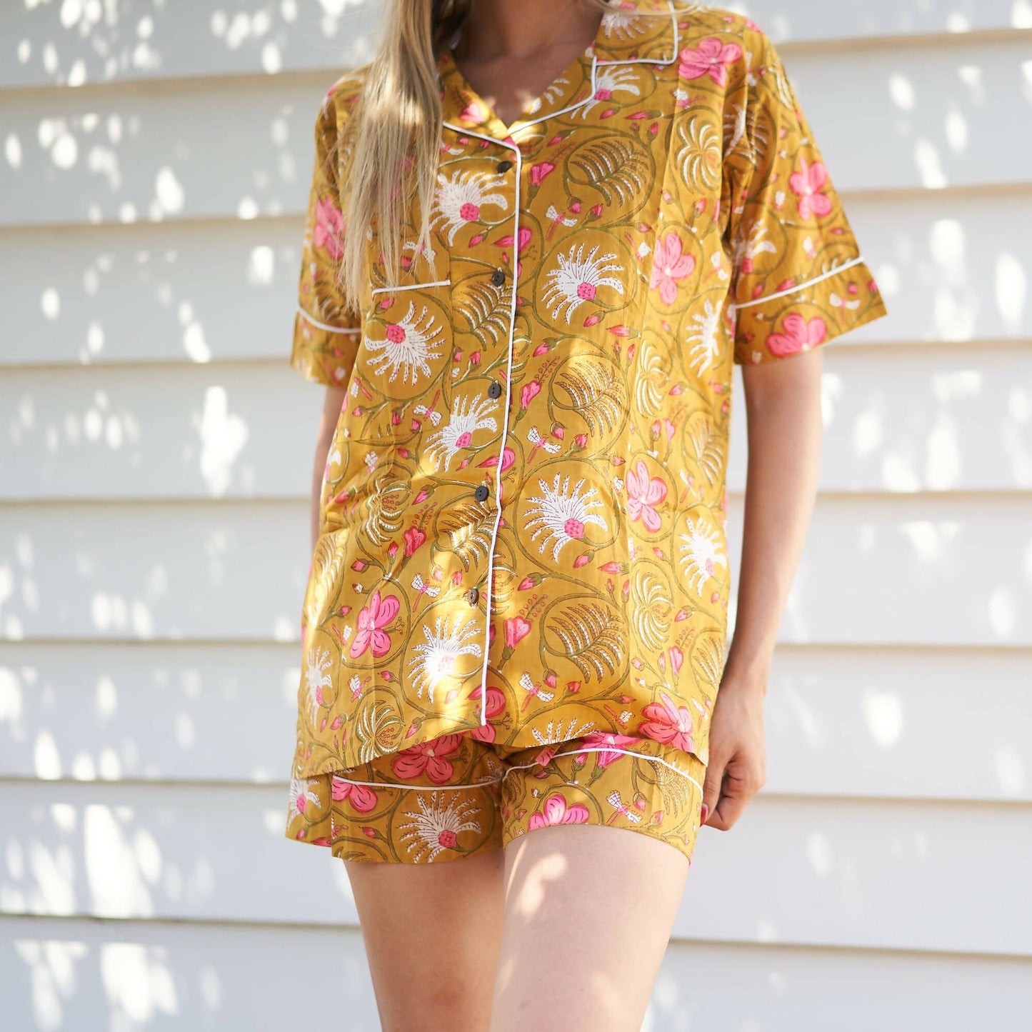 Women's Cotton Pj Shorts, Pajama Set Women, Bridesmaid Pajama, Cotton Sleep Shorts, Sleepwear Mothers Day Valentines Day Gift