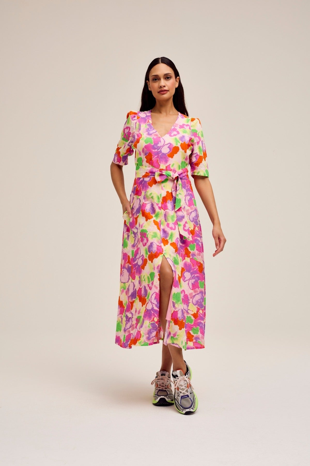 Fargos Floral Midi Dress