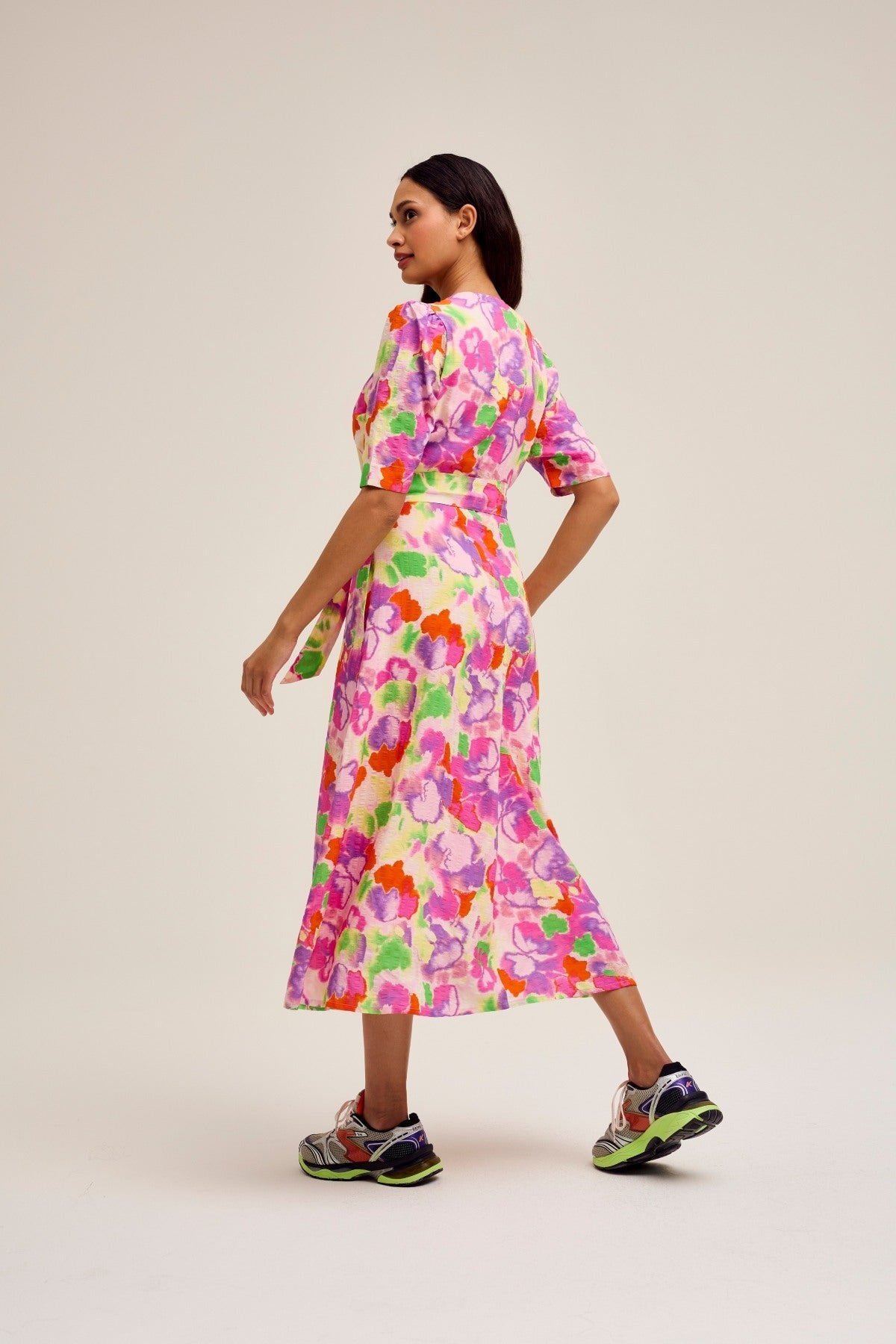Fargos Floral Midi Dress