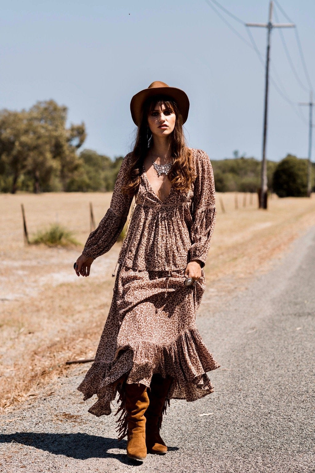 INTO THE WILD BOHO GYPSY BLOUSE - BOHO