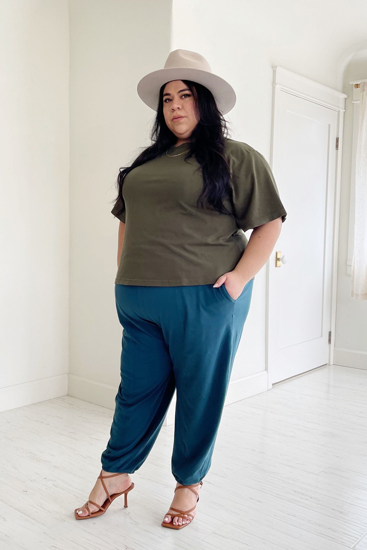 Day Lantern Pant Pants + Jeans Mien XS Rich Teal