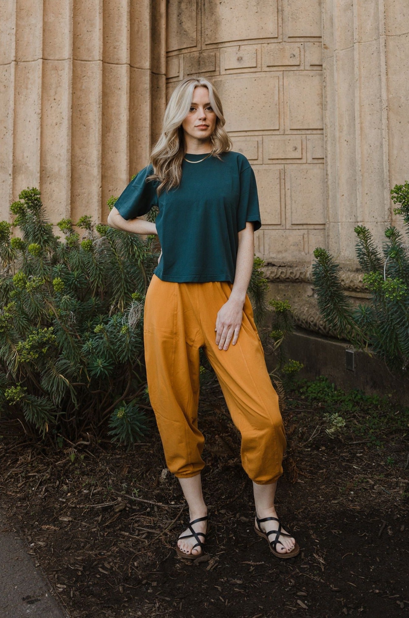 Day Lantern Pant Pants + Jeans Mien XS Turmeric