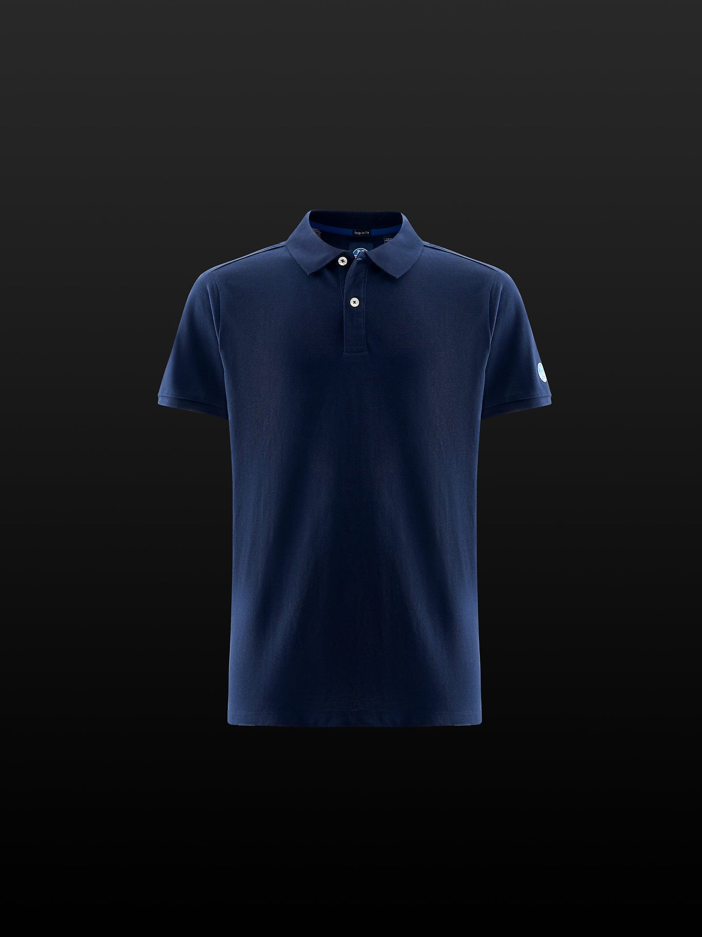 hover | Navy blue | pique-polo-27m105