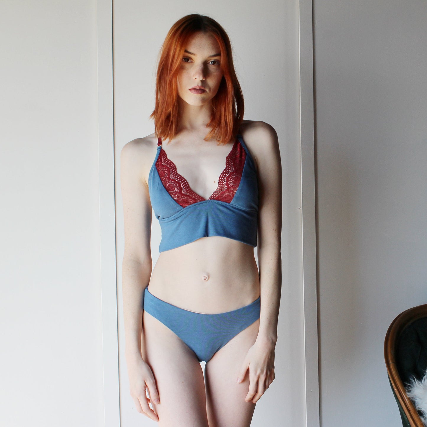 2 piece lingerie set includes Camisole and Panties