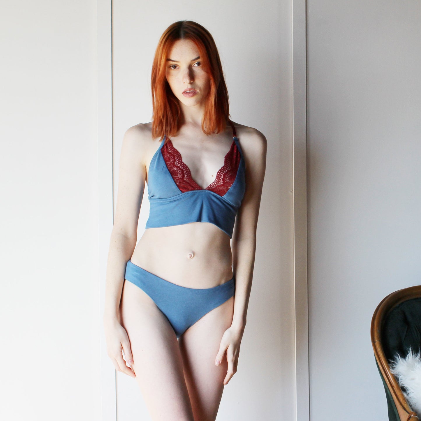 2 piece lingerie set includes Camisole and Panties