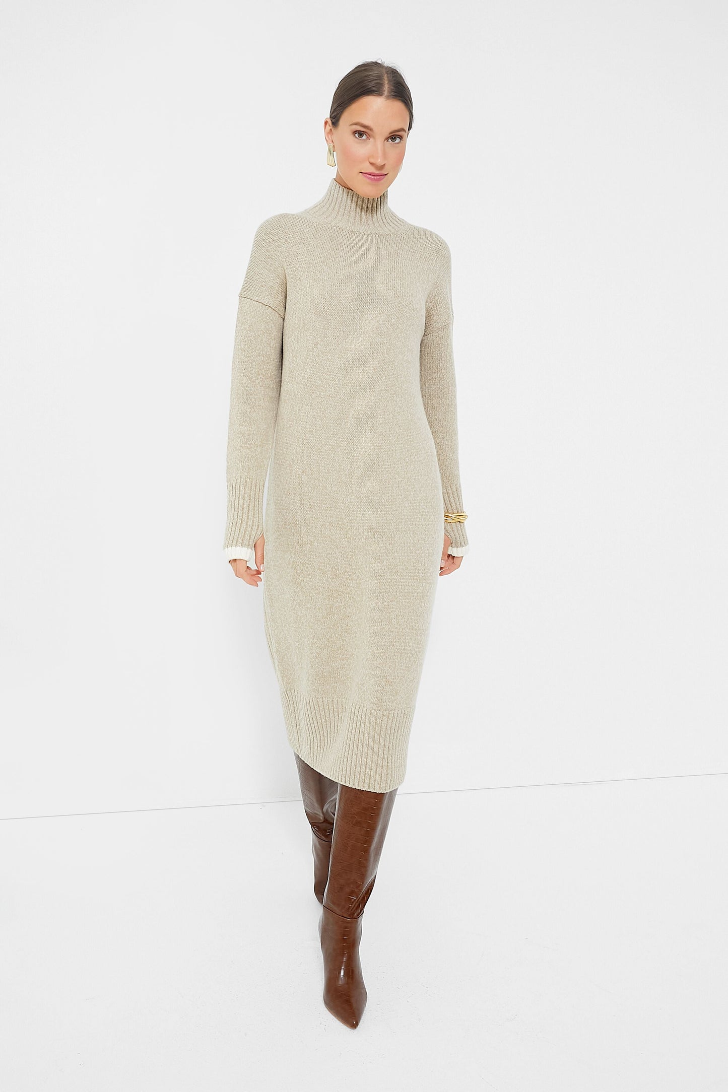 Light Fawn Winona Midi Dress