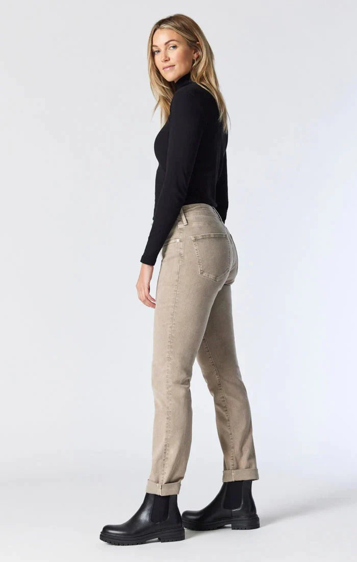Kathleen Slim Boyfriend Nude Jeans