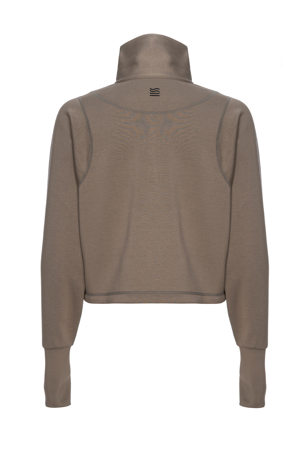 Rodeo Khaki Oversized Half Zip