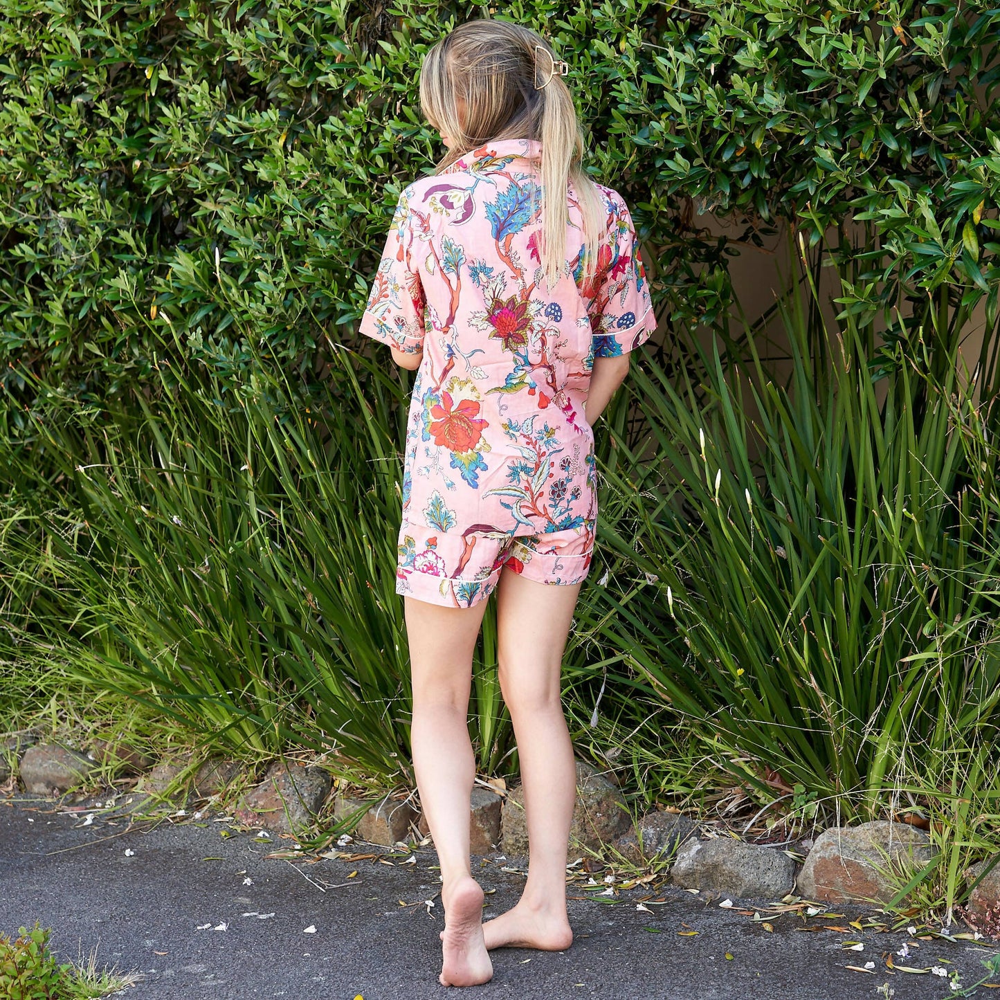 Women's Cotton Pj Shorts, Pajama Set Women, Bridesmaid Pajama, Cotton Sleep Shorts, Sleepwear Mothers Day Valentines Day Gift