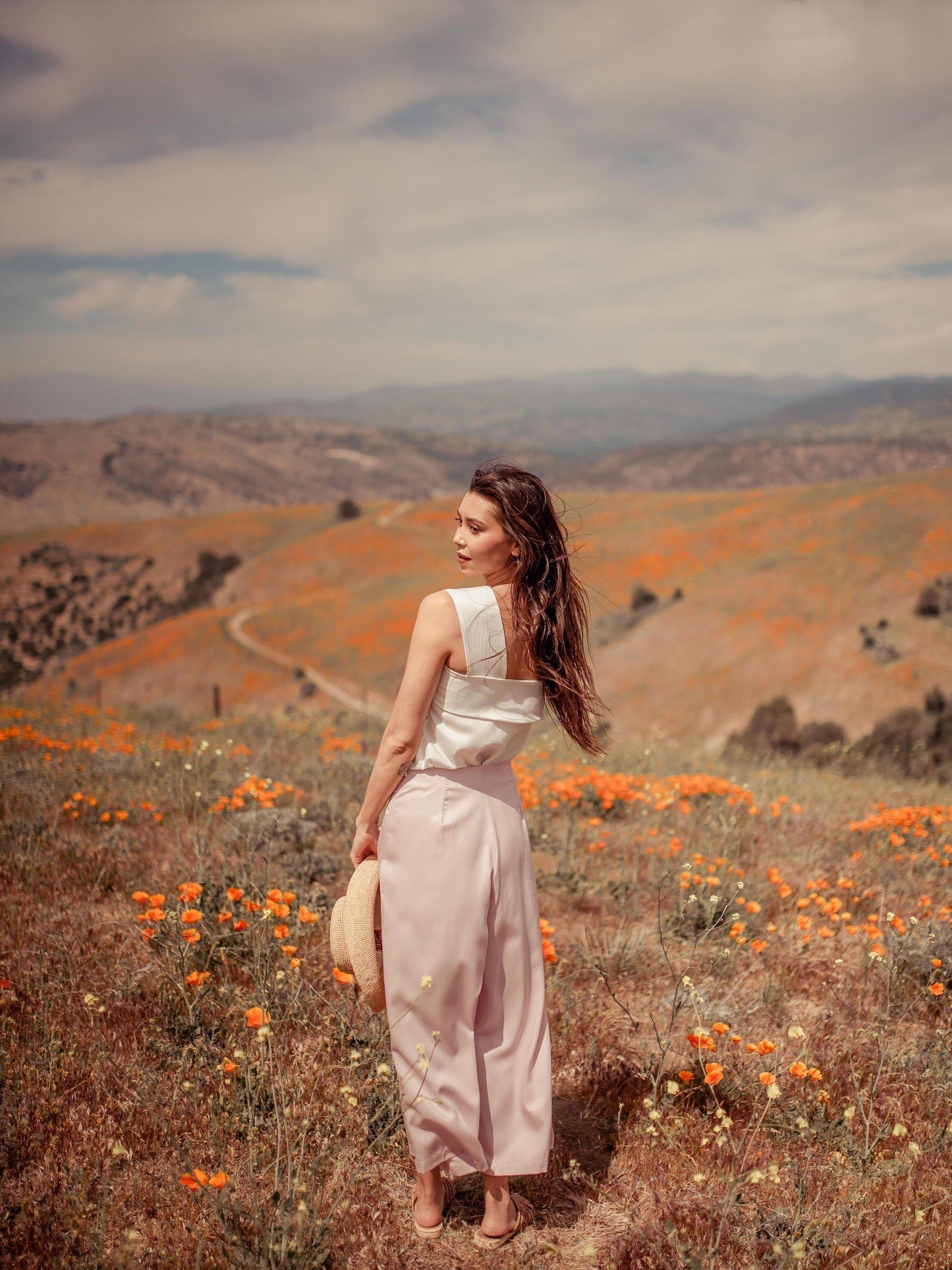 Phalla Tencel Pants - Pale Lilac
