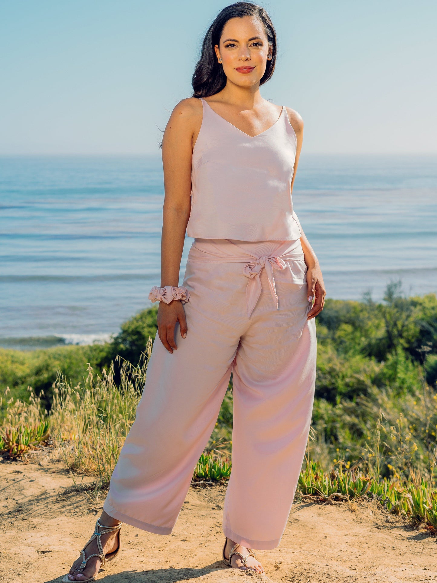 Phalla Tencel Pants - Pale Lilac