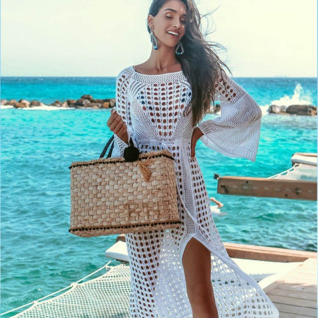 Knitted Swimwear Tunic Cover