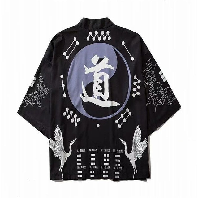 Japanese Streetwear Women Kimono Cardigan