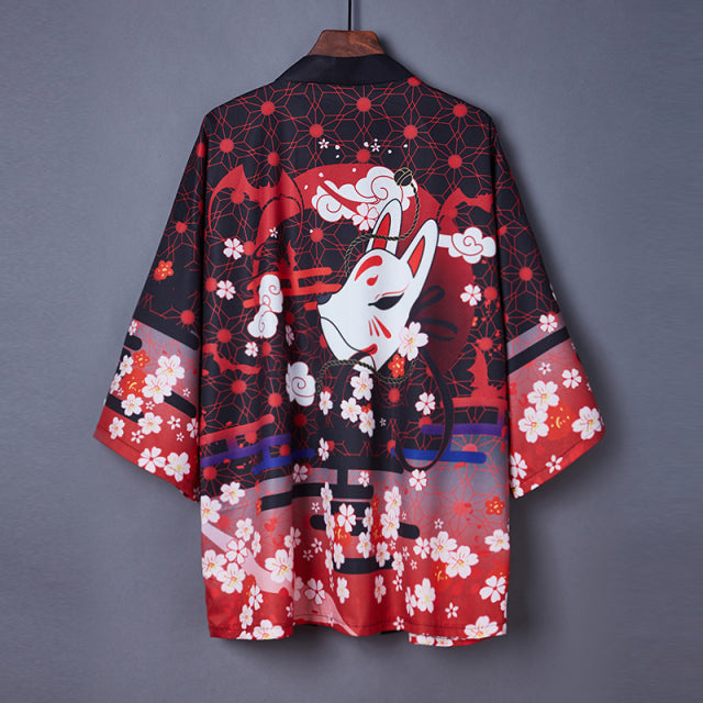 Japanese Streetwear Women Kimono Cardigan
