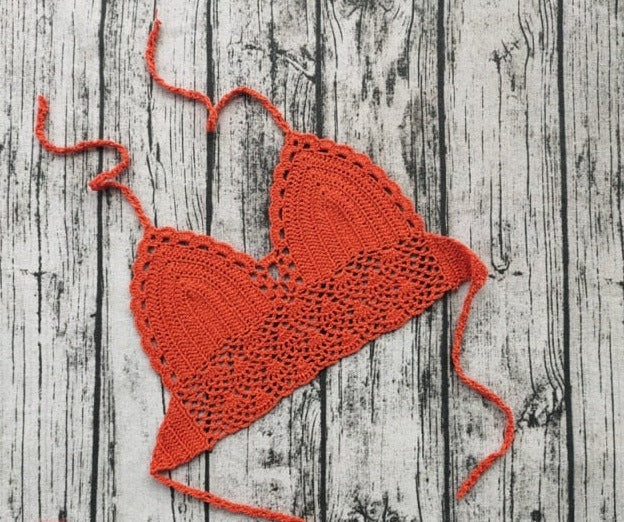 Handmade Crochet Bikini Top