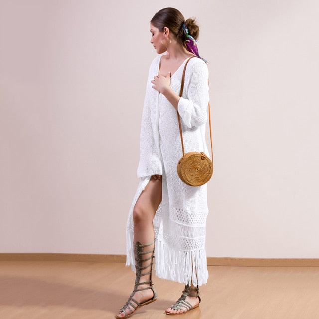 Knitted Swimwear Tunic Cover