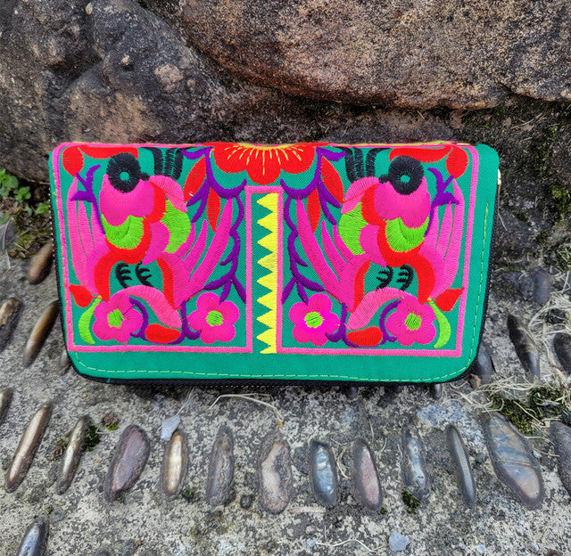 Ethnic Style Embroidered Wallet