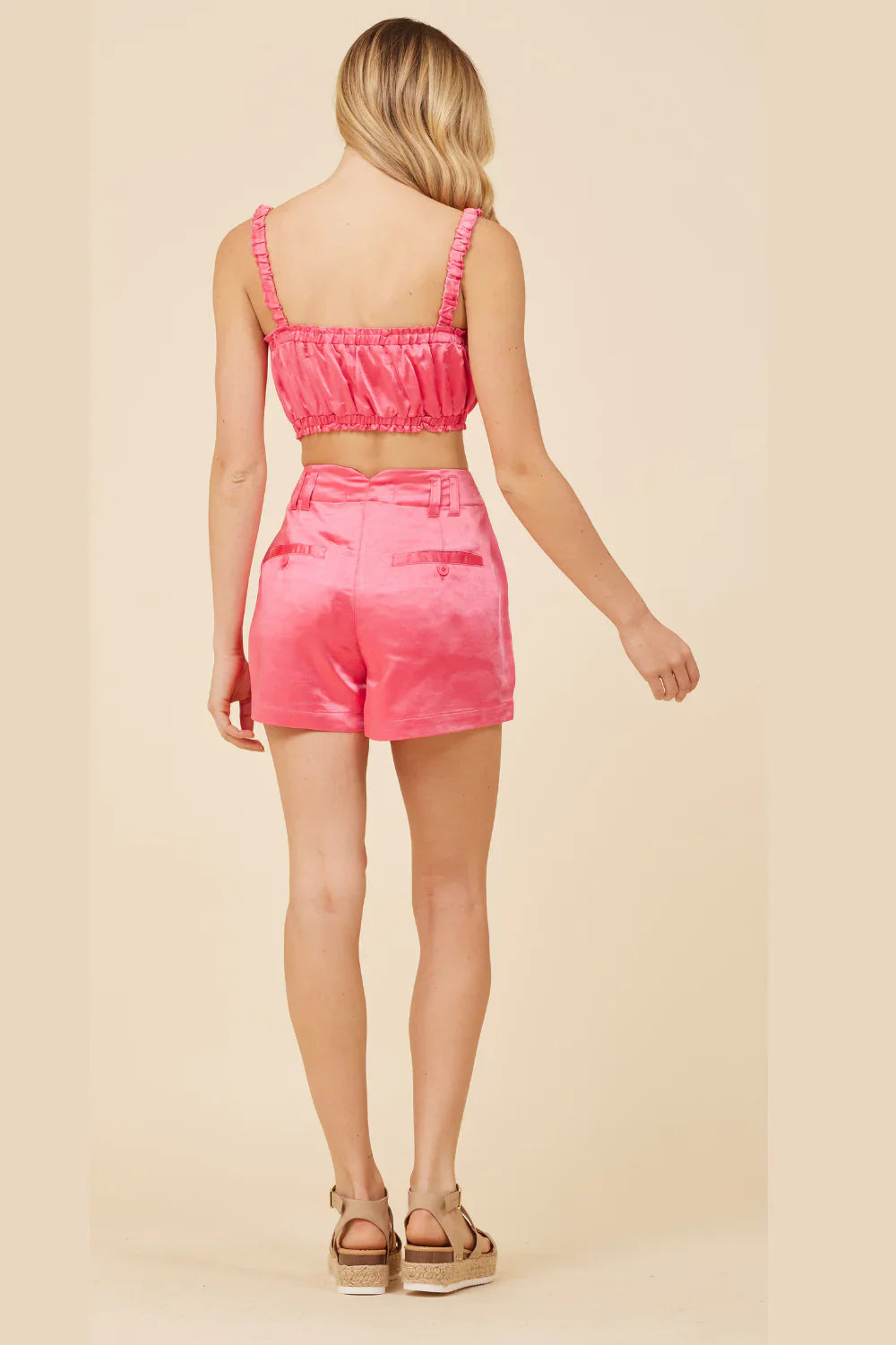 Renee Satin Shorts