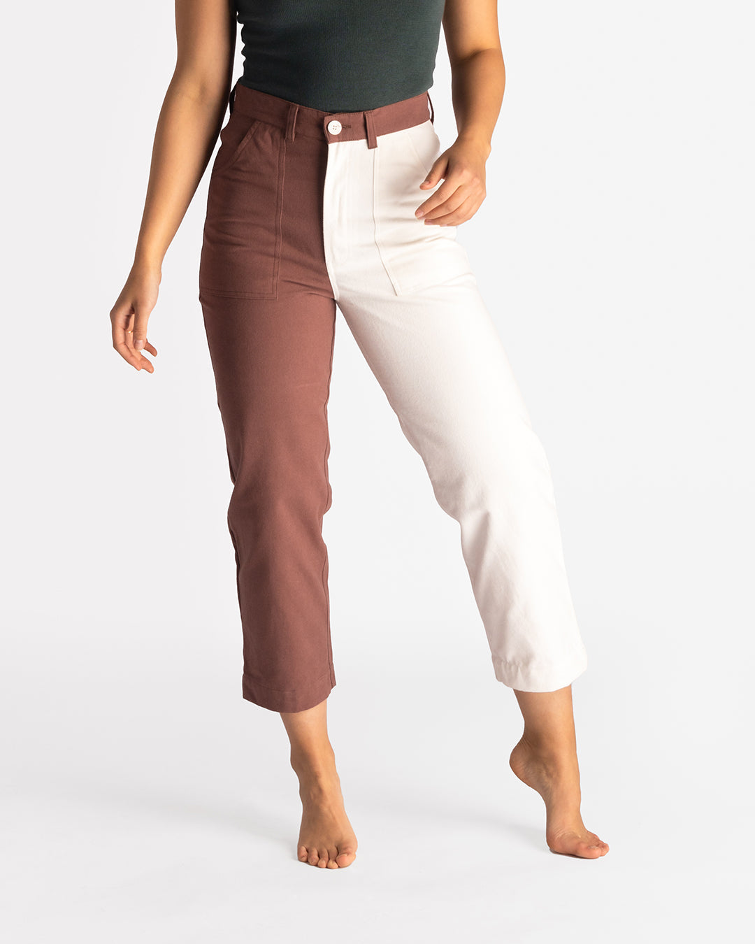 Two-Tone Cargo Pants