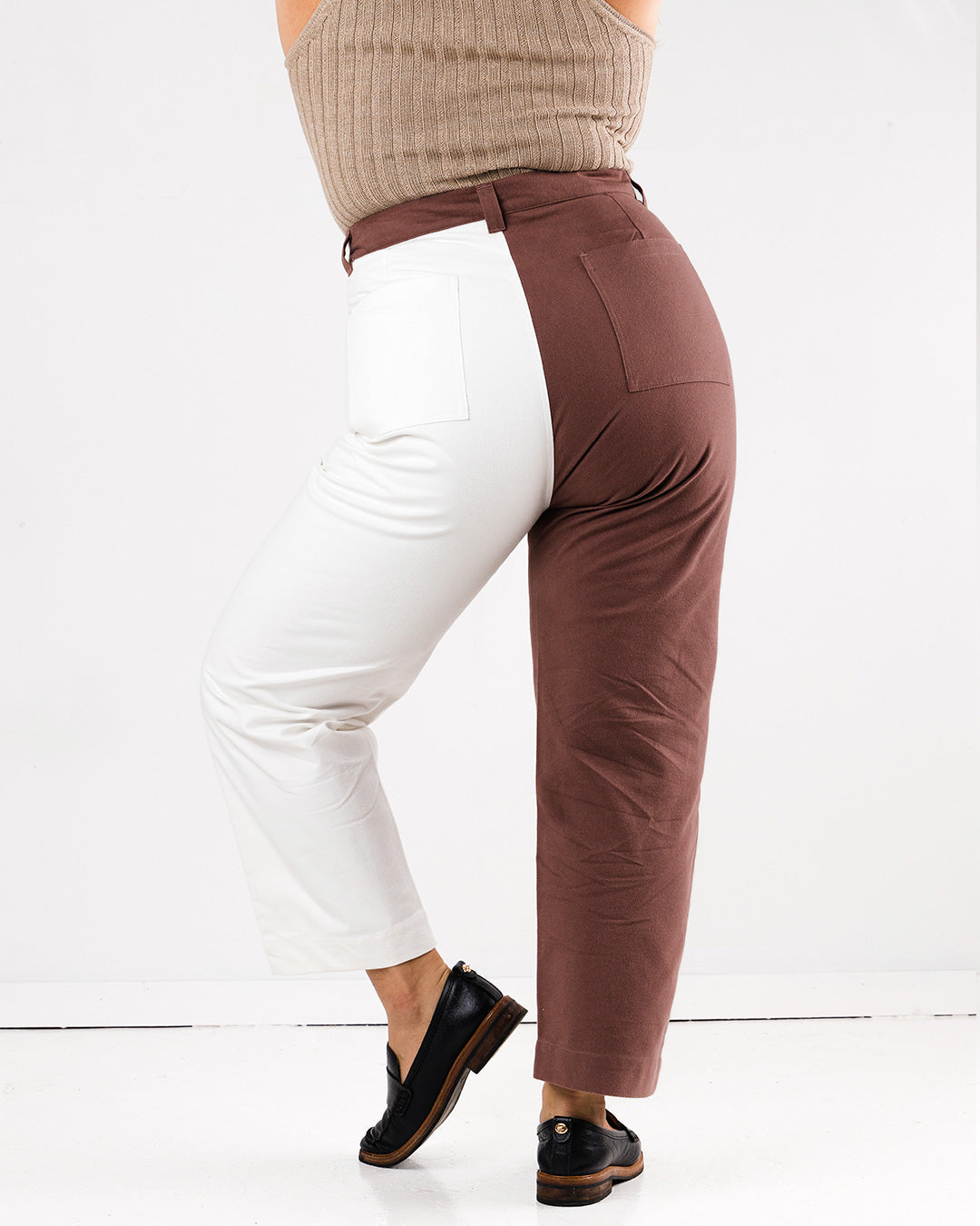 Two-Tone Cargo Pants