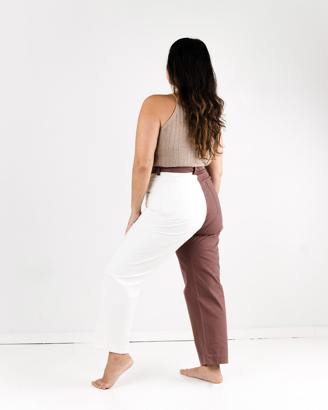 Two-Tone Cargo Pants