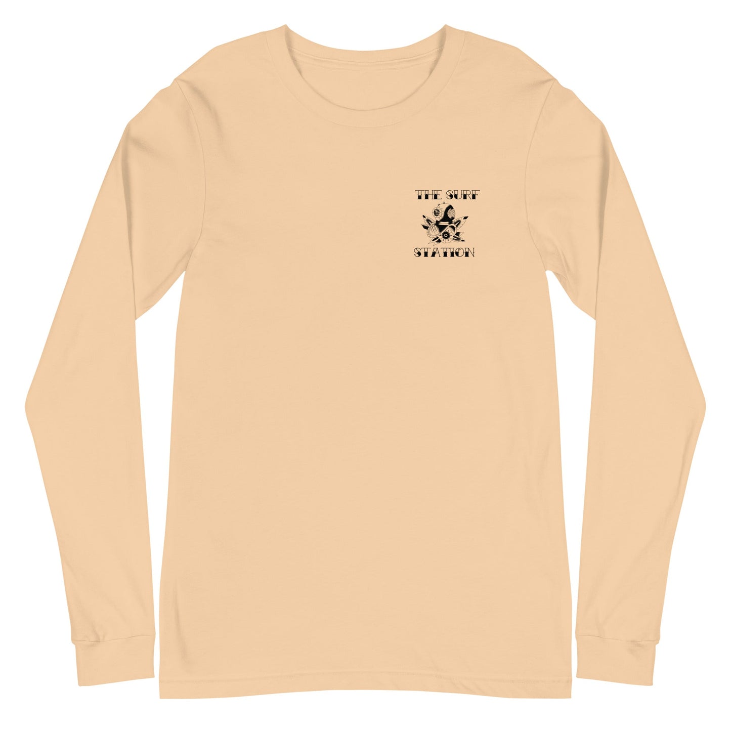 Surf Station x Darby Moore Sailer Tat Black Men's L/S T-Shirt