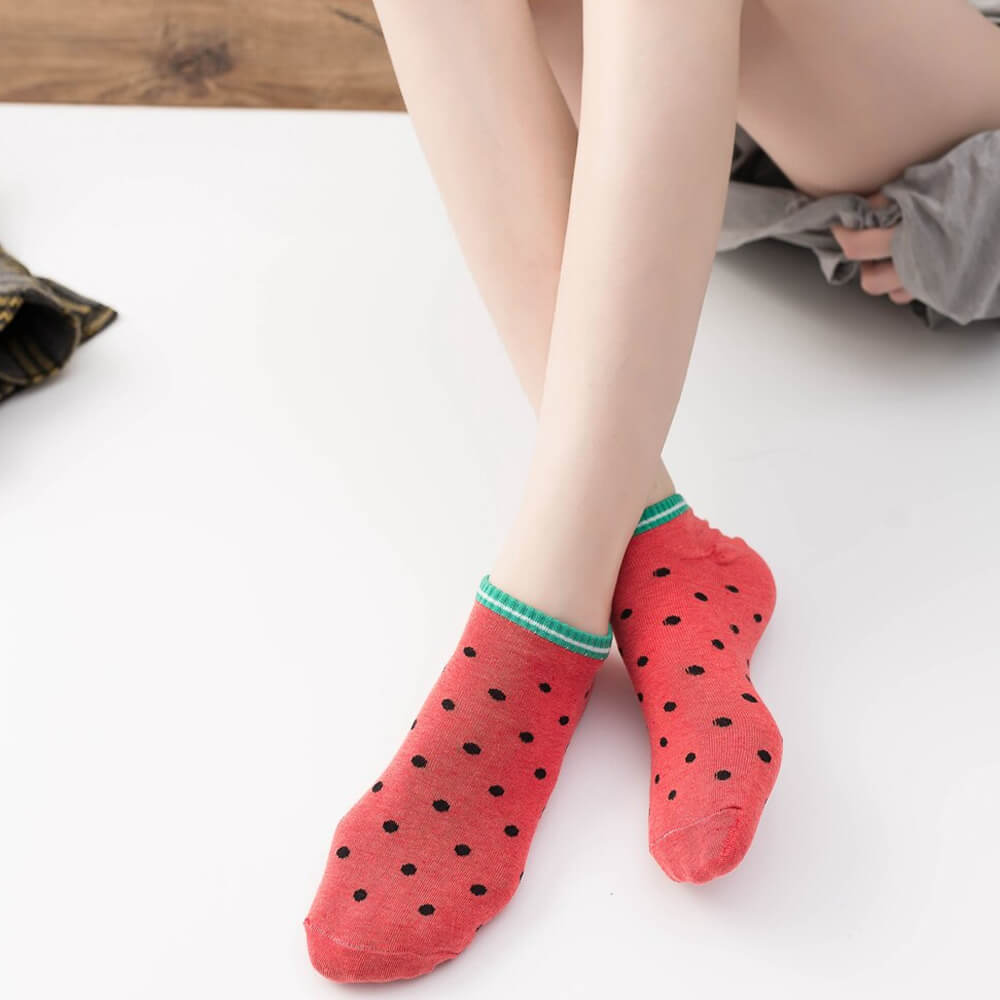 Watermelon Socks. Shop Hosiery on Mounteen. Worldwide shipping available.