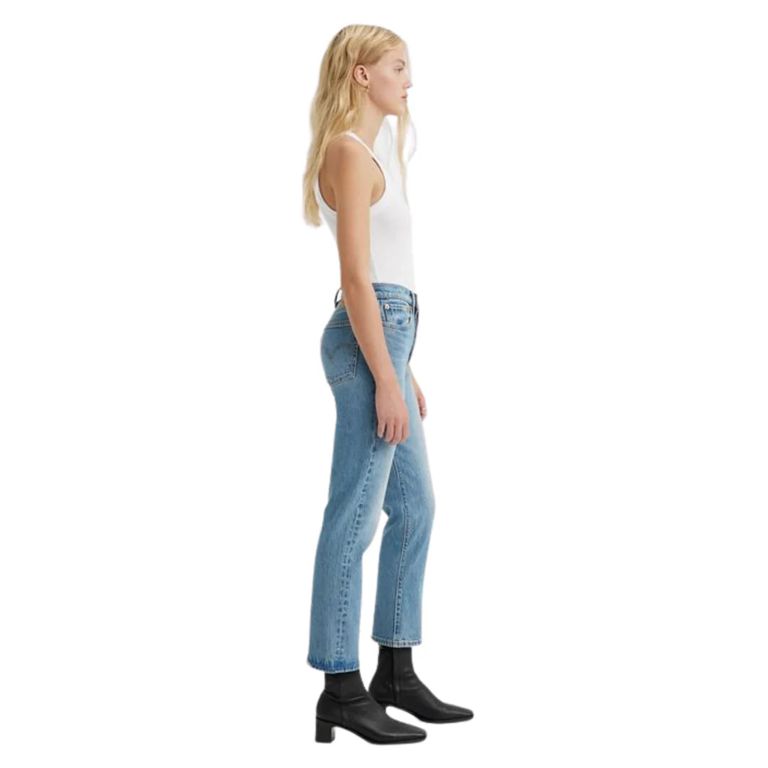Wedgie Straight Jean in Calling All Blues