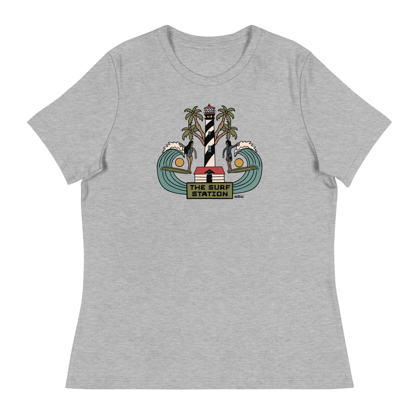Surf Station x Iggy Pazz Nose Ride Women's Relaxed T-Shirt