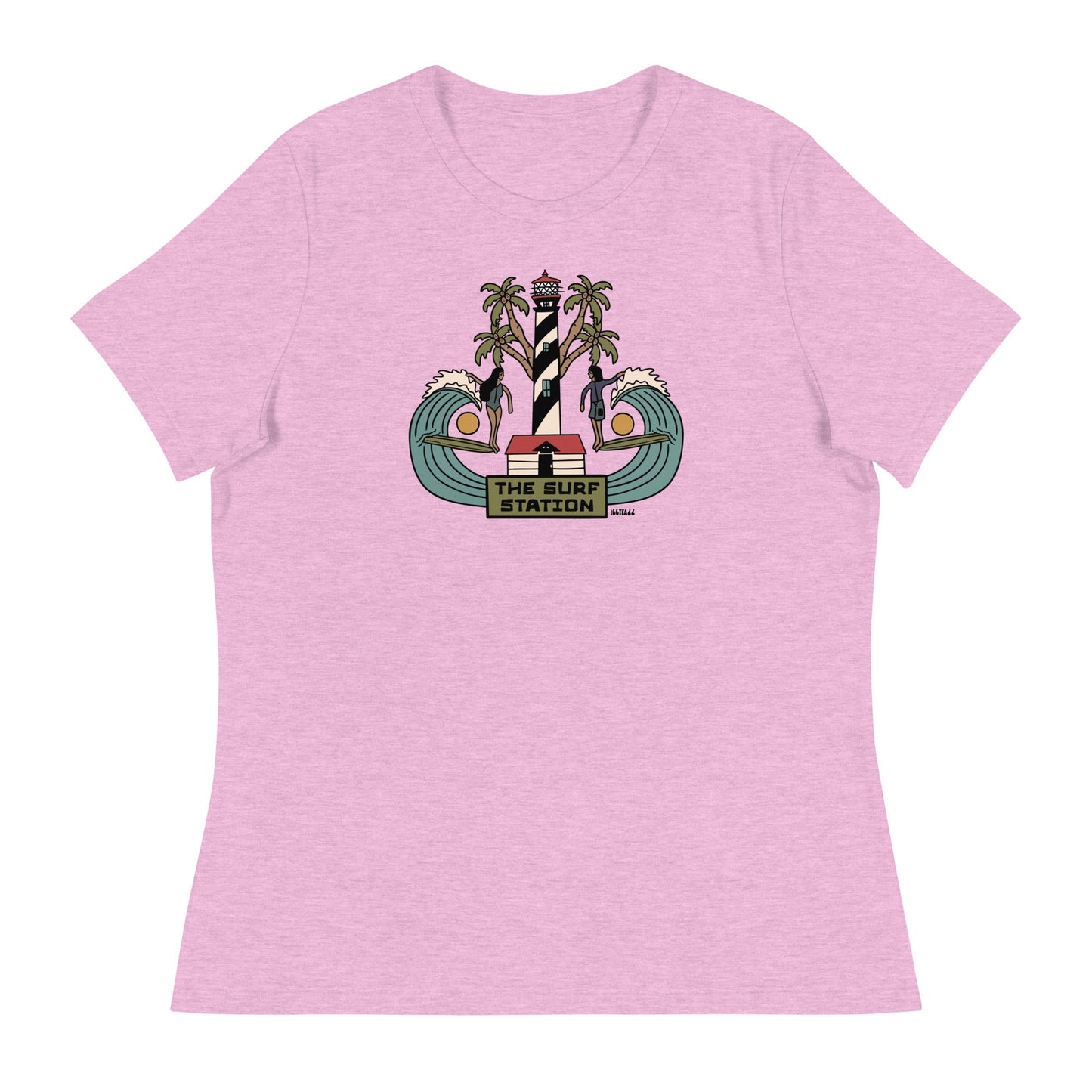 Surf Station x Iggy Pazz Nose Ride Women's Relaxed T-Shirt