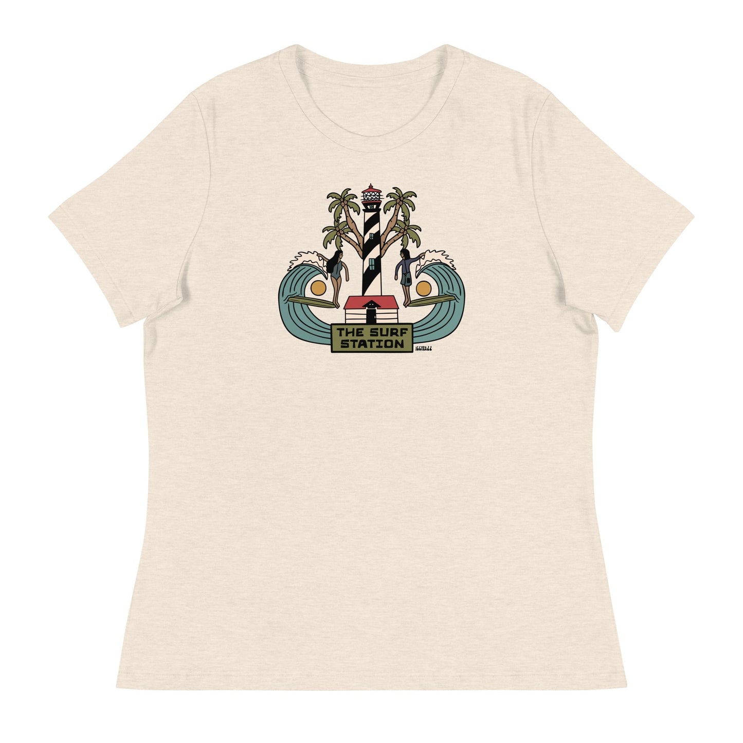 Surf Station x Iggy Pazz Nose Ride Women's Relaxed T-Shirt