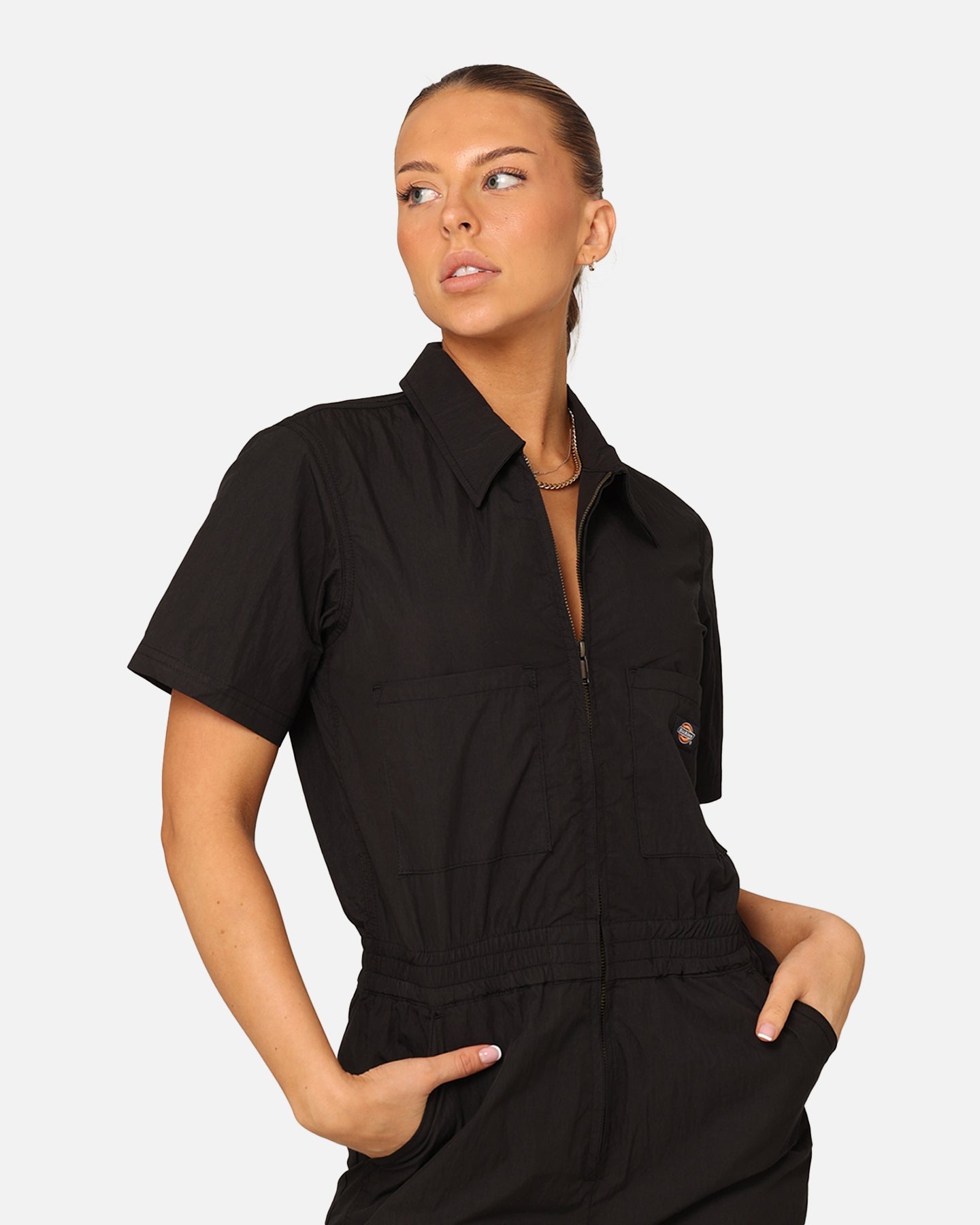 Dickies Women's Katy Overalls Black