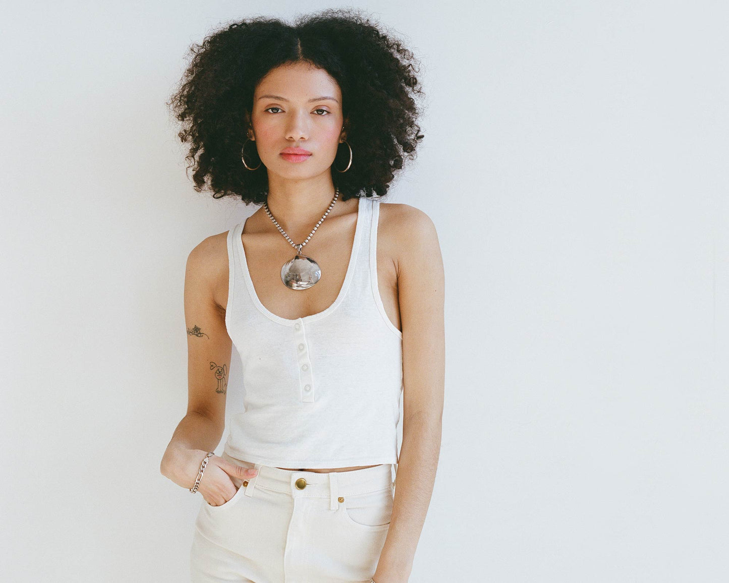 The Henley Tank White